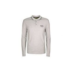 Koszulki polo z długim rękawem Versace Jeans B3GGB706 / Piquet Cotton Plain. Szare koszulki męskie Versace Jeans, xxl, bez wzorów, z jeansu, polo, z długim rękawem, długie. Za 239,00 zł.