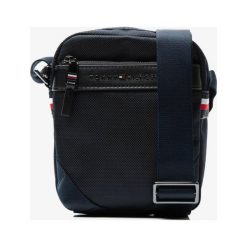 Tommy Hilfiger Torba Elevated Nylon Mini Reporter , granatowy, rozmiar ONE SIZE. Niebieskie torby męskie skórzane TOMMY HILFIGER, w paski, ze skóry ekologicznej, małe. Za 379,99 zł.