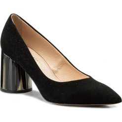 Półbuty EVA MINGE - Jumilla 3D 18BL1372457ES 201. Czarne półbuty damskie skórzane Eva Minge, na obcasie. W wyprzedaży za 319,00 zł.