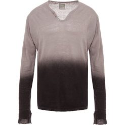 Zadig & Voltaire MONASTIR Bluzka z długim rękawem gris. Szare koszulki męskie marki Zadig & Voltaire, xl, bez wzorów, ze lnu, bez kołnierzyka, z długim rękawem, długie. Za 549,00 zł.