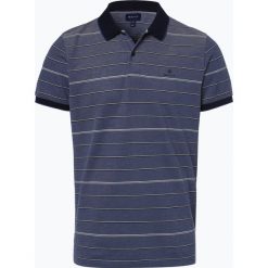 Gant - Męska koszulka polo, niebieski. Niebieskie koszulki męskie GANT, m, bez wzorów, sportowe, polo, bez rękawów. Za 449,95 zł.