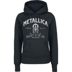 Metallica Whiskey In the Jar Bluza z kapturem damska czarny. Czarne bluzy z kapturem damskie marki Metallica, m. Za 164,90 zł.