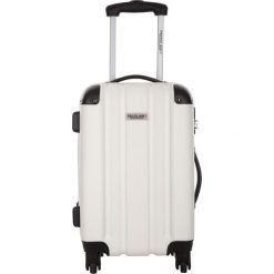 Walizka w kolorze białym - 29 l. Białe walizki Travel One, z materiału. W wyprzedaży za 179,95 zł.