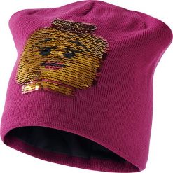 Czapka "Amanda 706" w kolorze różowym. Różowe czapeczki niemowlęce Legowear, ze skóry. W wyprzedaży za 49,95 zł.