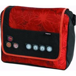 Torebki klasyczne damskie: Torba „R&G” w kolorze czerwonym – 42 x 17 x 28 cm