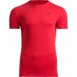 T-shirt męski TSM601 - czerwony - Outhorn. Czerwone koszulki męskie Outhorn, na lato, m, bez wzorów, z bawełny, bez kołnierzyka, bez rękawów. W wyprzedaży za 19,99 zł.