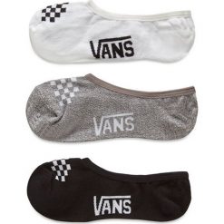 Skarpety Vans 3pack Basic (VA3D4B448). Szare skarpetki damskie Vans, bez wzorów. Za 49,99 zł.