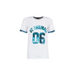 T-shirty z krótkim rękawem Eleven Paris TOMAIN. Białe t-shirty męskie Eleven Paris, s, bez wzorów, bez kołnierzyka, krótkie. W wyprzedaży za 167,20 zł.
