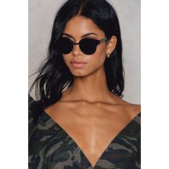 Okulary przeciwsłoneczne damskie: Le Specs Okulary przeciwsłoneczne Luxe Cleopatra – Black