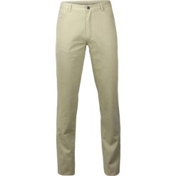 Casualowe Spodnie Męskie, Chinos - 100% BAWEŁNA, Zwężane Nogawki, Écru SPEZREAL433green. Zielone spodnie męskie Ezreal, m, z bawełny. W wyprzedaży za 79,00 zł.