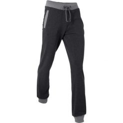 Spodnie sportowe, długie, Level 1 bonprix czarny melanż. Czarne spodnie damskie bonprix. Za 79,99 zł.