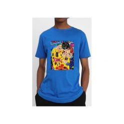 T-shirt : " Klimt -ART ". Niebieskie t-shirty męskie Life is art, xxl, bez wzorów, klasyczne, z klasycznym kołnierzykiem. Za 120,00 zł.
