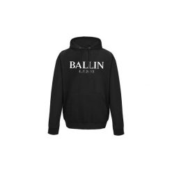 Swetry Ballin Est. 2013 Pocket Hoodie. Czarne swetry damskie Ballin Est. 2013, s, bez wzorów, bez kołnierzyka, bez kaptura. Za 202,07 zł.