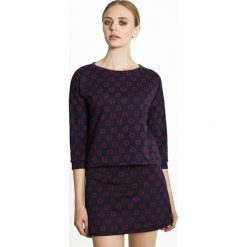 Bluzy damskie: Bluza, kwiatowy nadruk
