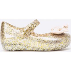 Melissa - Baleriny dziecięce Mini Melissa Ultra Sweet. Szare baleriny dziewczęce marki Melissa, z materiału. W wyprzedaży za 149,90 zł.