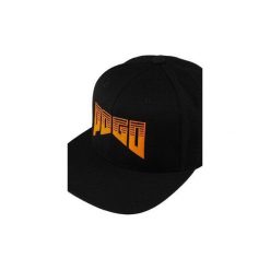 SNAPBACK DOOM ORANGE/BLACK. Czarne czapki męskie marki Pogo, bez wzorów, klasyczne. Za 99,00 zł.