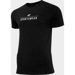 T-Shirt męski. Koszulki męskie 4f, m, bez wzorów, bez kołnierzyka. Za 39,99 zł.