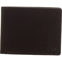 Skórzany portfel "Oxford 114" w kolorze czarnym - 12 x 9 x 2 cm. Czarne portfele męskie marki BREE, z materiału. W wyprzedaży za 341,95 zł.