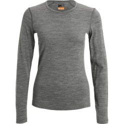 Icebreaker OASIS Koszulka sportowa gritstone heather. Szare t-shirty damskie marki Icebreaker, l, z wełny. Za 359,00 zł.
