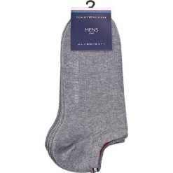 Zestaw 2 par niskich skarpet męskich TOMMY HILFIGER - 342023001 758. Szare skarpetki męskie TOMMY HILFIGER, bez wzorów, z elastanu. Za 39,00 zł.