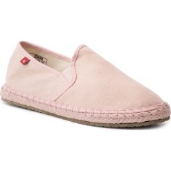 Espadryle BIG STAR - DD274A139 Pink. Różowe espadryle damskie BIG STAR, bez wzorów, z tworzywa sztucznego, bez obcasa, na płaskiej podeszwie. W wyprzedaży za 89,00 zł.