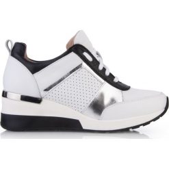 Sneakersy biało czarne. Czarne sneakersy damskie Arturo Vicci. Za 319,00 zł.