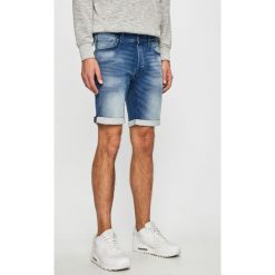 Jack & Jones - Szorty. Niebieskie spodenki i szorty męskie Jack & Jones, s, bez wzorów, z elastanu, casualowe. W wyprzedaży za 79,90 zł.