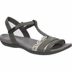 SANDAŁY CLARKS TEALITE GRACE 26123897. Szare sandały damskie marki Clarks. Za 189,99 zł.