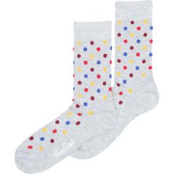 Skarpetki damskie: Szare Skarpetki Dot Happy Socks