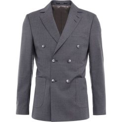 Tiger of Sweden IRWAN Marynarka garniturowa iron gate. Szare marynarki męskie slim fit Tiger of Sweden, z materiału. W wyprzedaży za 639,60 zł.