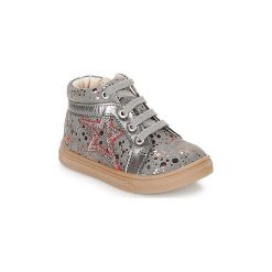 Buty Dziecko GBB NAVETTE. Szare trampki dziewczęce marki GBB, bez wzorów, bez zapięcia. Za 279,20 zł.