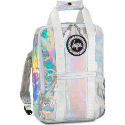 Plecak HYPE - Holographic HY006-0081 Silver. Szare torby męskie skórzane Hype, bez wzorów, ze skóry ekologicznej, sportowe. Za 179,00 zł.