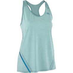Top do biegania RUN LIGHT damski. Brązowe topy damskie KALENJI, bez wzorów, z elastanu, bez kołnierzyka. Za 39,99 zł.