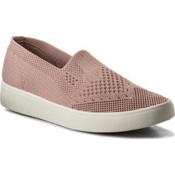 Półbuty NYLON RED - WS17006-12 Różowy. Czerwone półbuty damskie skórzane marki Nylon Red, na płaskiej podeszwie. Za 79,99 zł.
