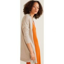 Mango - Sweter Alma5. Szare swetry damskie Mango, s, bez wzorów, z wiskozy, bez rękawów, bez kaptura. Za 69,90 zł.