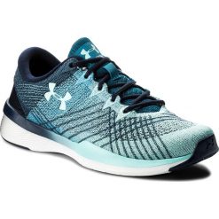 Buty UNDER ARMOUR - Ua W Threadborne Push Tr 1296206-410 Mdn/Byu/Bif. Niebieskie buty damskie do fitnessu marki Under Armour, z gumy. W wyprzedaży za 299,00 zł.