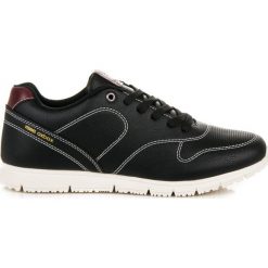 SPORTOWE OBUWIE NA WIOSNĘ. Czarne buty sportowe męskie marki AX BOXING, na wiosnę, bez zapięcia. Za 99,95 zł.