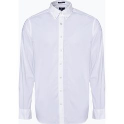 Gant - Koszula męska, czarny. Czarne koszule męskie GANT, m, bez wzorów, eleganckie, bez kołnierzyka, bez rękawów. Za 379,95 zł.