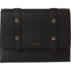 Liu Jo Collection - Damska torebka na ramię, czarny. Czarne torebki klasyczne damskie Liu Jo Collection, bez wzorów, na ramię, z tłoczeniem, bez dodatków. Za 339,95 zł.