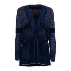 Swetry klasyczne damskie: Desigual Sweter Damski Jane M Niebieski