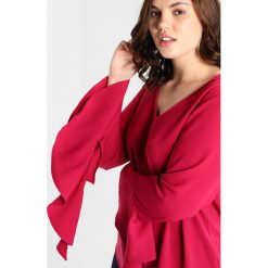 Bluzki asymetryczne: Junarose JRINESE BLOUSE Bluzka sangria