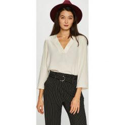 Vero Moda - Bluzka. Szare bluzki asymetryczne Vero Moda, m, z elastanu. W wyprzedaży za 99,90 zł.