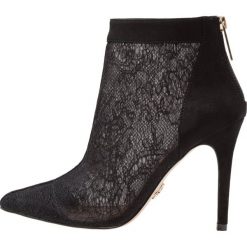 Botki damskie: Lipsy Botki na obcasie black