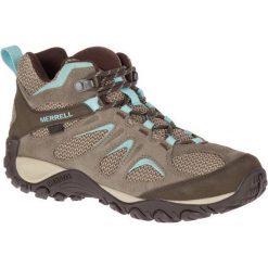 Merrell Buty Damskie Yokota 2 Mid Wtpf Szary 4 (37). Szare buty sportowe damskie marki Merrell, bez wzorów, sportowe. W wyprzedaży za 335,00 zł.