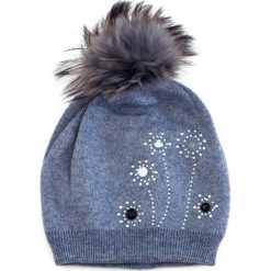Czapka damska Dmuchawce niebieska. Niebieskie czapki zimowe damskie Art of Polo. Za 61,09 zł.