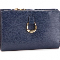 Duży Portfel Damski LAUREN RALPH LAUREN - Bennington 432688521009 Navy. Niebieskie portfele damskie Lauren Ralph Lauren, ze skóry. Za 439,90 zł.