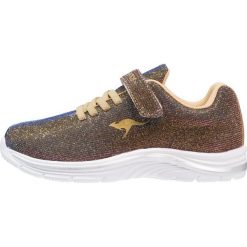 KangaROOS KANGASHINE Tenisówki i Trampki gold/cactus flower. Żółte trampki dziewczęce marki KangaROOS, z materiału. Za 169,00 zł.