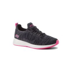 SKECHERS 31370. Czarne buty sportowe damskie Skechers, bez wzorów, z tworzywa sztucznego, sportowe. Za 219,99 zł.