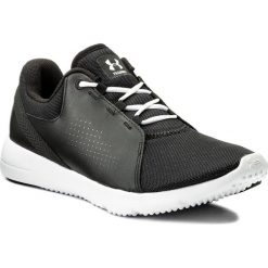 Buty UNDER ARMOUR - Ua W Squad 1296212-001 Blk/Wht/Wht. Czarne buty do fitnessu damskie marki Under Armour, z materiału. W wyprzedaży za 169,00 zł.