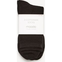 3 pack skarpet. Czarne skarpetki damskie Moodo. Za 9,99 zł.